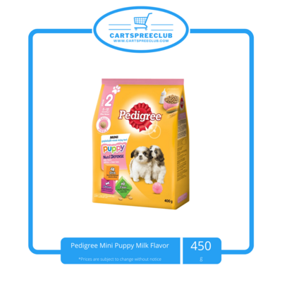 Pedigree Mini Puppy Dry Food Milk Flavor 400g