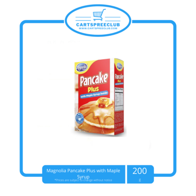 Magnolia Pancake Plus with Maple Syrup 200g