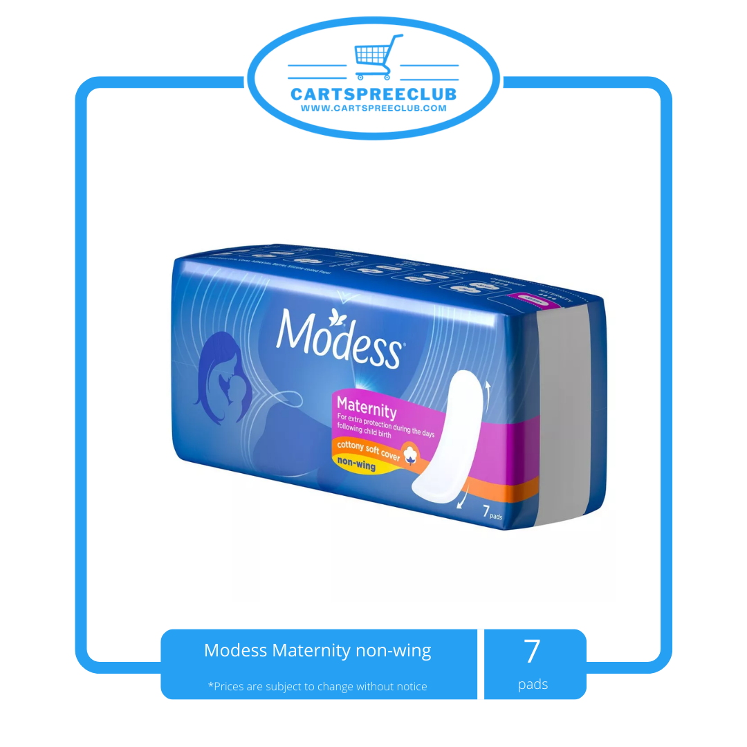 Modess Maternity non-wing 7 pads