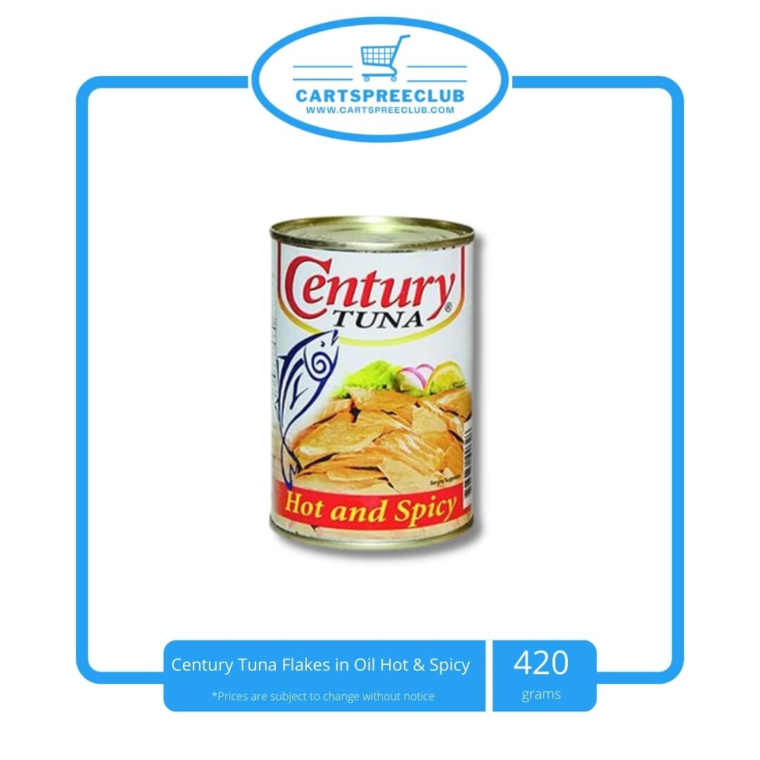 Century Tuna Flakes in Oil Hot & Spicy 420g