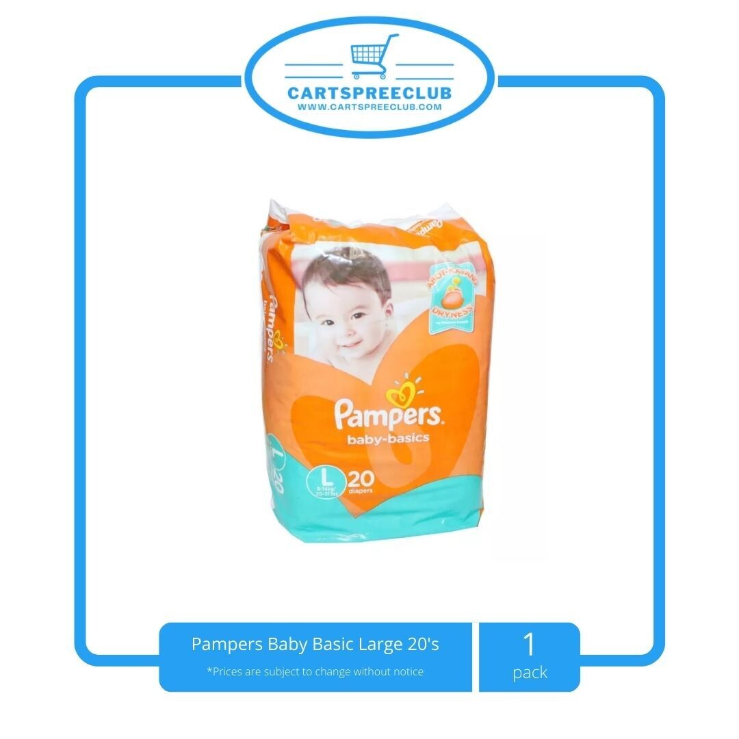 Pampers Baby Basic Large 20&#39;s