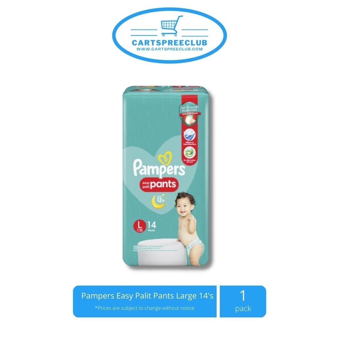 Pampers Easy Palit Pants Large 14's