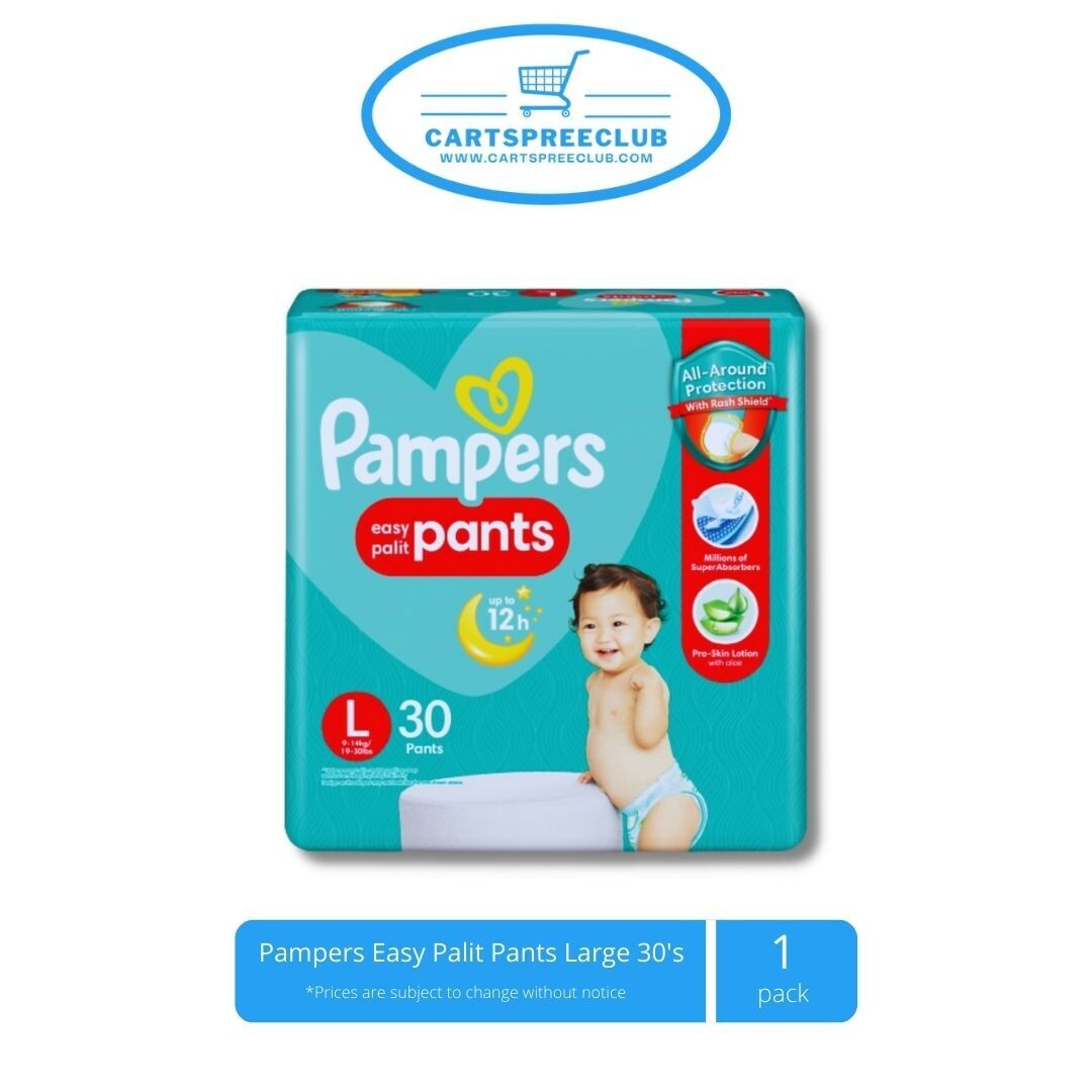 Pampers Easy Palits Large 30&#39;s