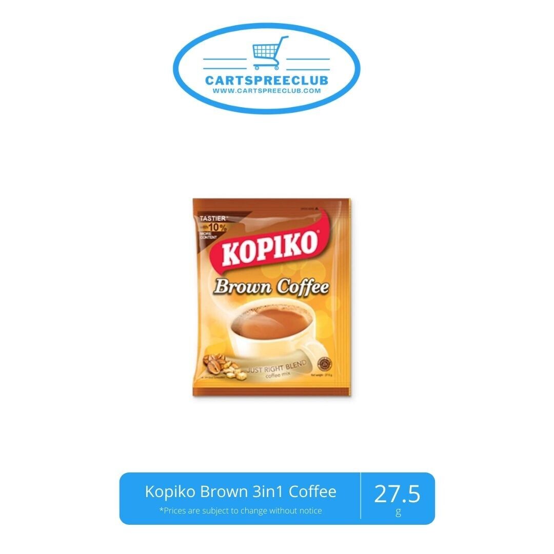Kopiko Brown 3in1 Coffee 27.5g