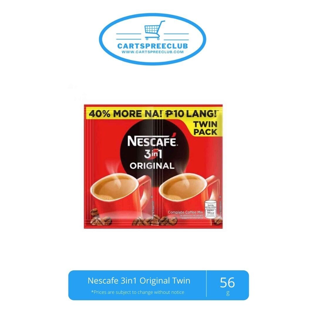 Nescafe 3in1 Coffee Original &quot;twin&quot; 48g