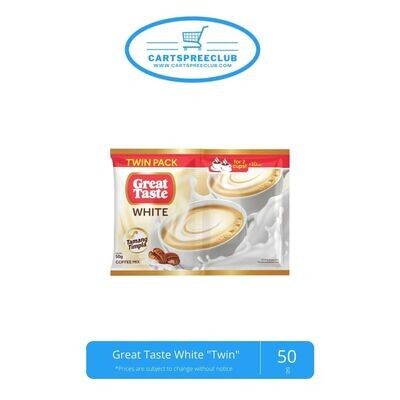 Great Taste White "Twin" 50g