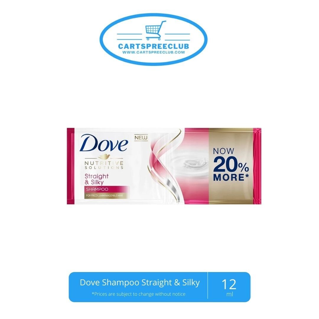 Dove Shampoo Straight & Silky 12ml