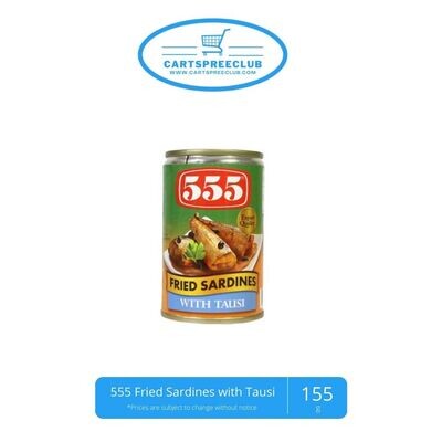 555 Fried Sardines with Tausi 155g