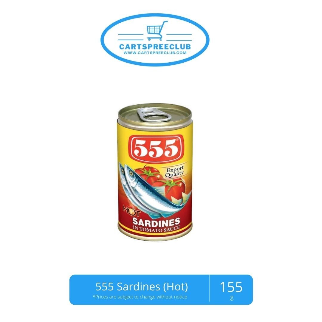 555 Sardines (Hot) 155g