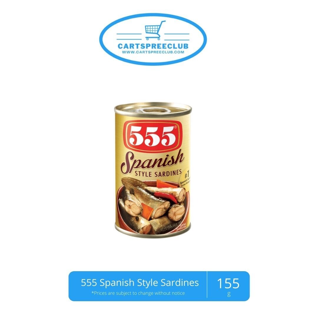 555 Spanish Style Sardines 155g