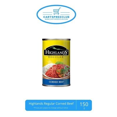 Highlands Regular Corned Beef 150g