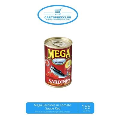 Mega Sardines in Tomato Sauce with Chili 155g