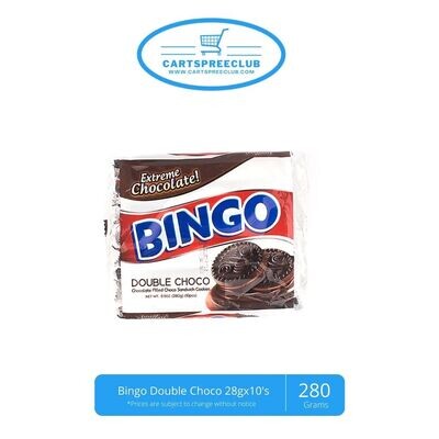 Bingo Double Choco 28gx10&#39;s