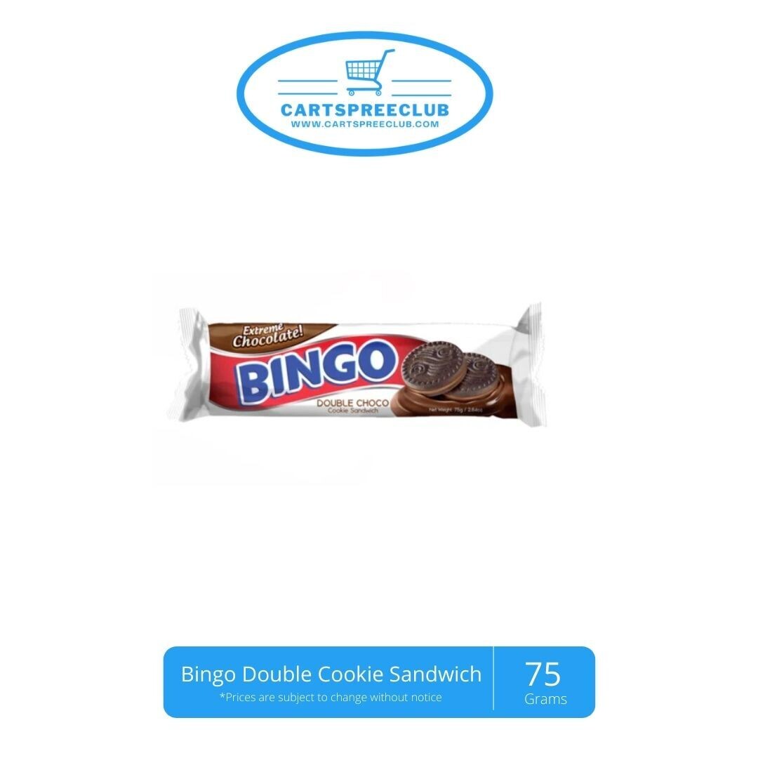 Bingo Double Cookie Sandwich 75g
