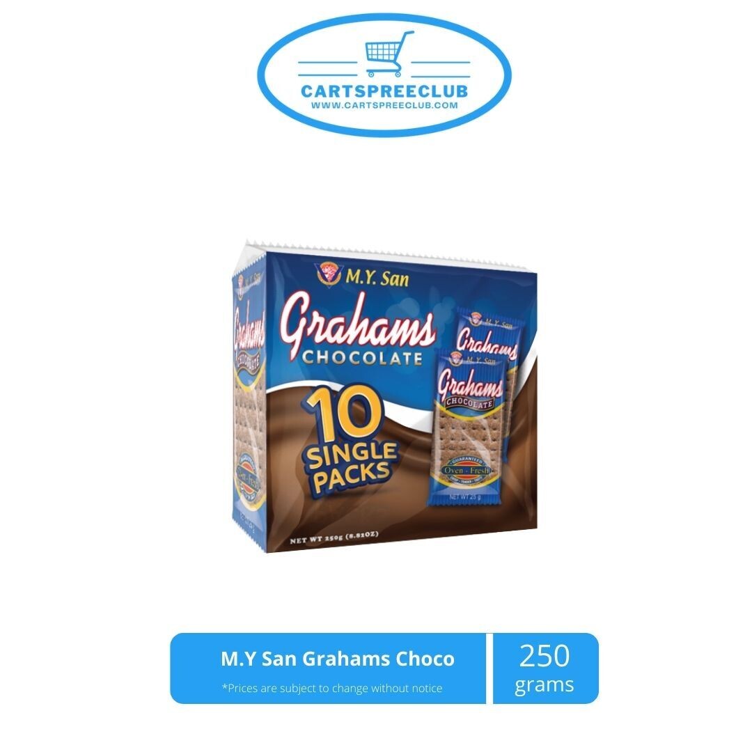 M.Y San Grahams Choco 25gx10&#39;s