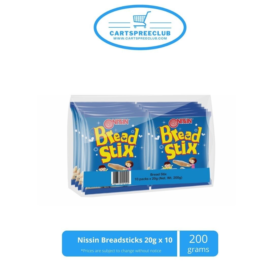 Nissin Breadstix 20gx10&#39;s