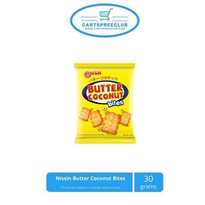 Nissin Butter Coconut Bites 30g