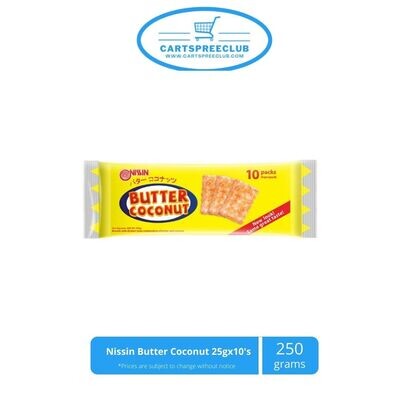 Nissin Butter Coconut 25gx10&#39;s