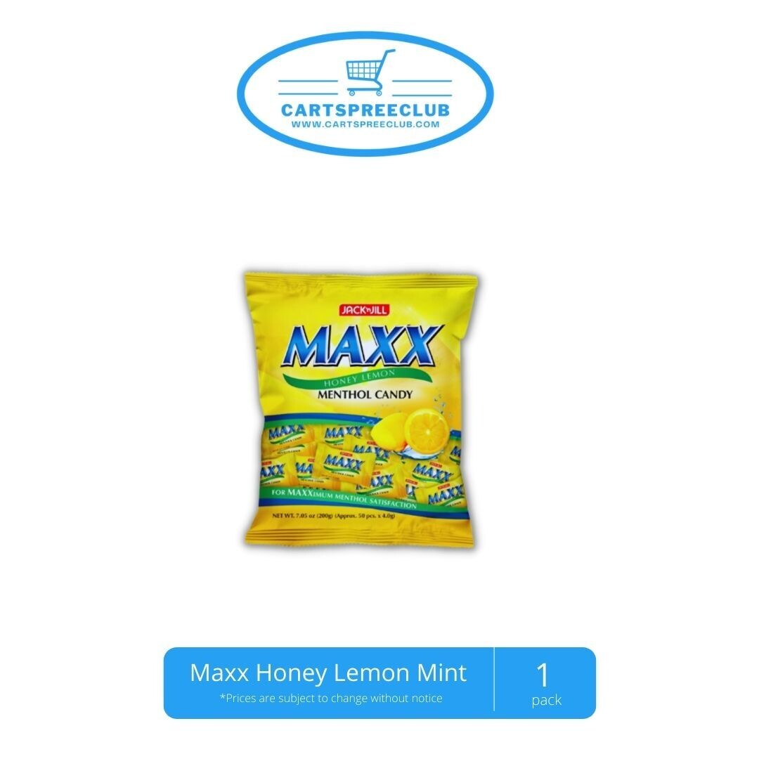 Maxx Honey Lemon Mint Candy 50 pcs.