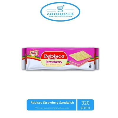 Rebisco Strawbrry Sandwich 32gx10&#39;s