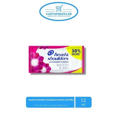 Head &amp; Shoulders Shampoo Smooth and Silky 12ml