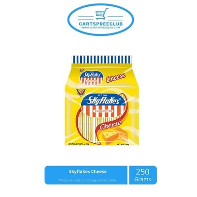 Skyflakes Cheese 25gx10&#39;s