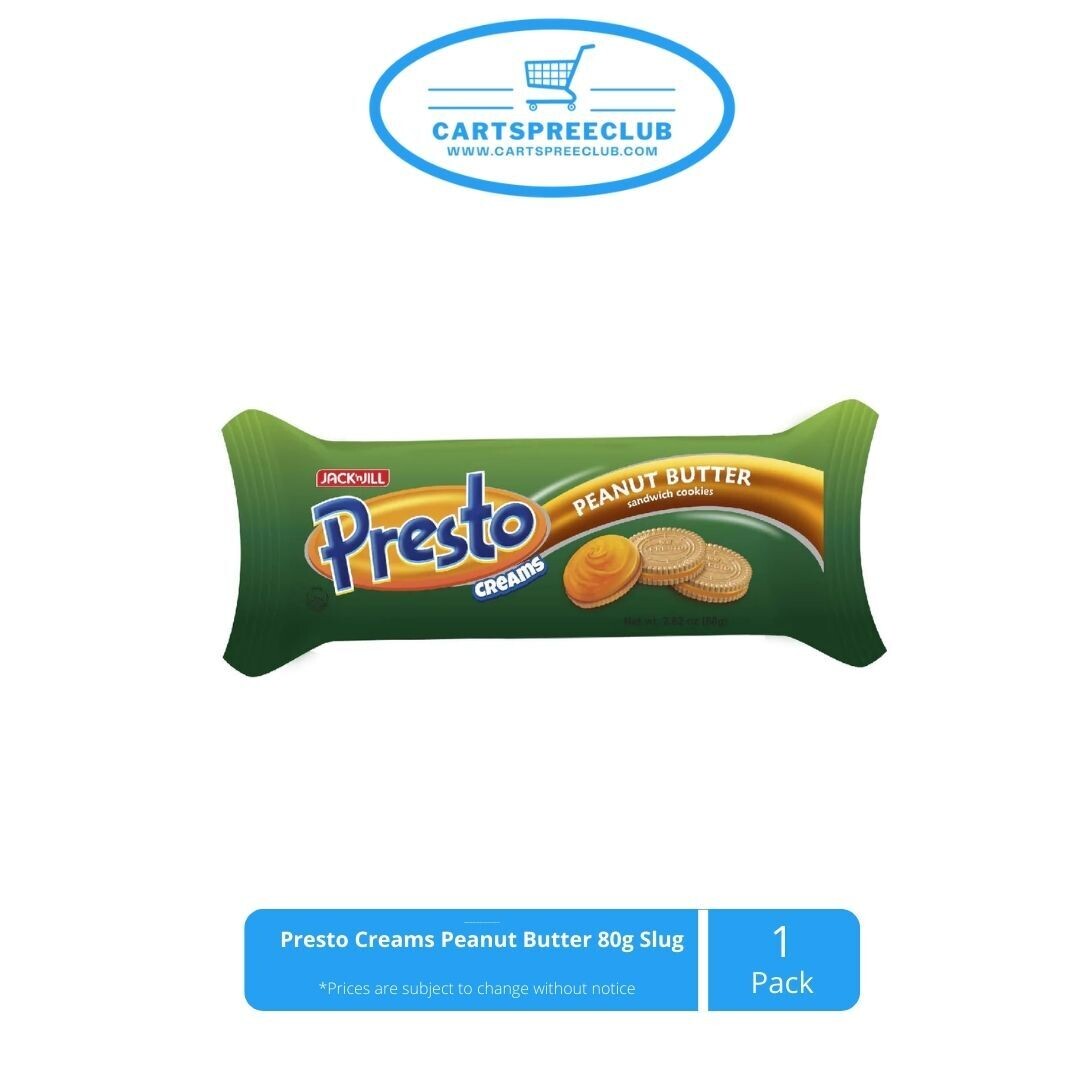 Presto Creams Peanut Butter 80g Slug