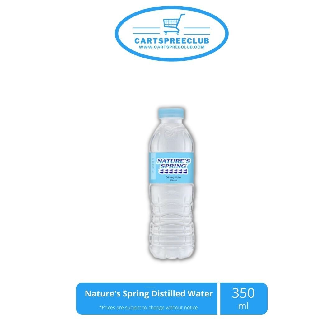 Nature's Spring Distilled Water 350ml