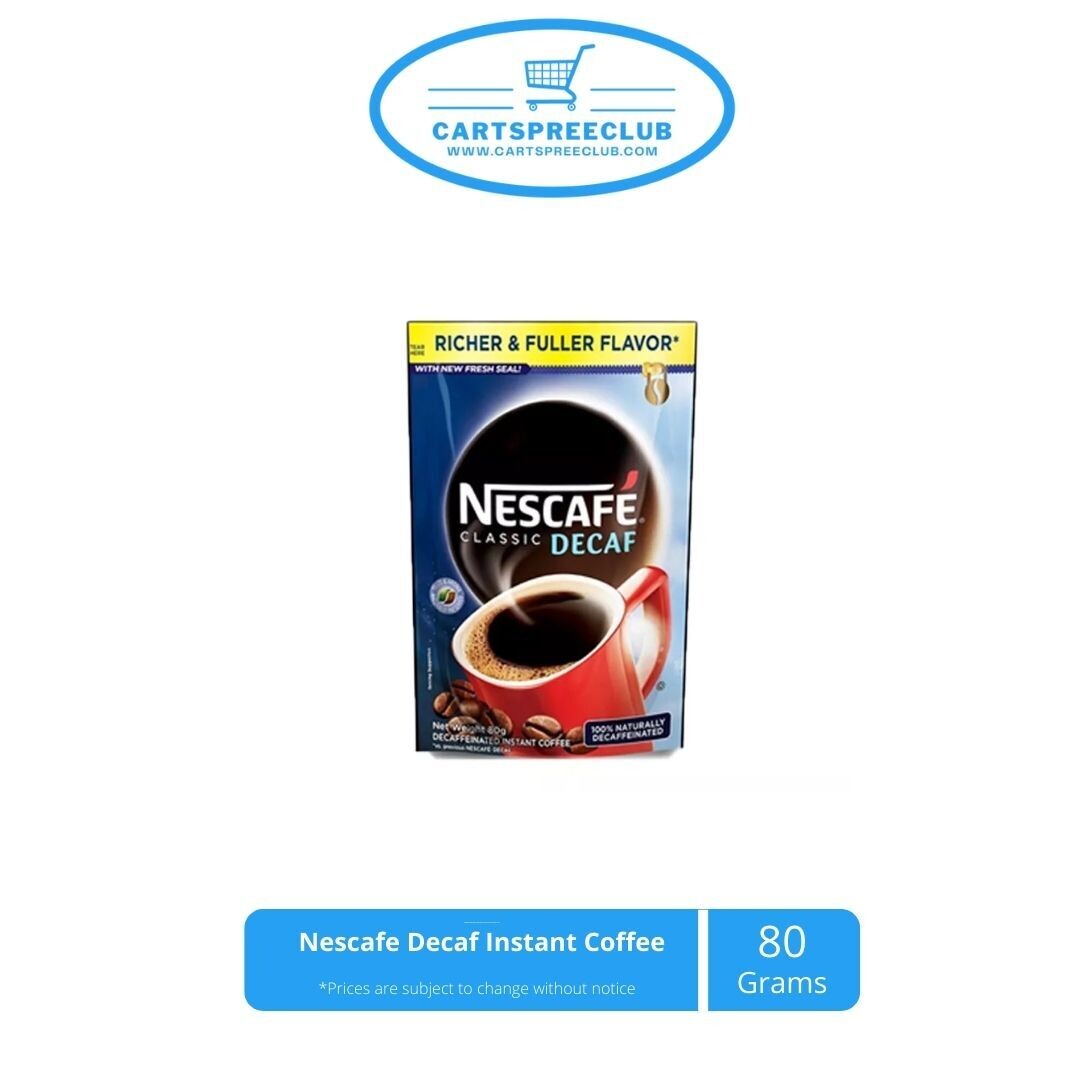 Nescafe Decaf Instant Coffee 80g