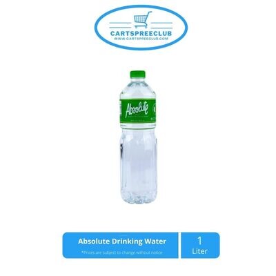 Absolute Pure Distilled Water 1L
