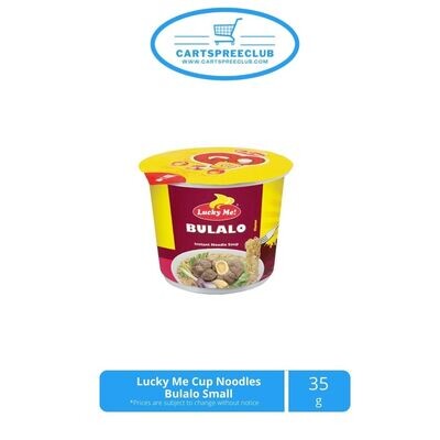 Lucky Me Cup Noodles Bulalo Small 35g