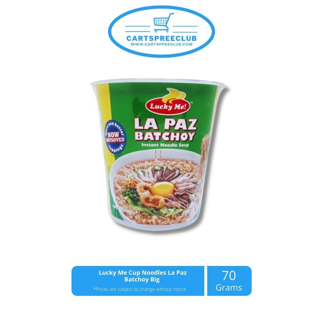 Lucky Me Cup Noodles La Paz Batchoy Big 70g