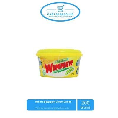 Winner Detergent Cream Lemon 200g