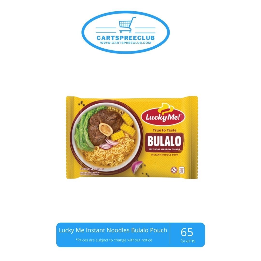 Lucky Me Instant Noodles Bulalo 65g Pouch