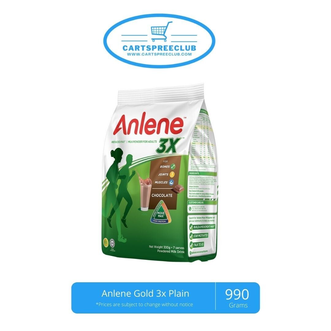 Anlene Gold 3X Milk Powder Choco 990g