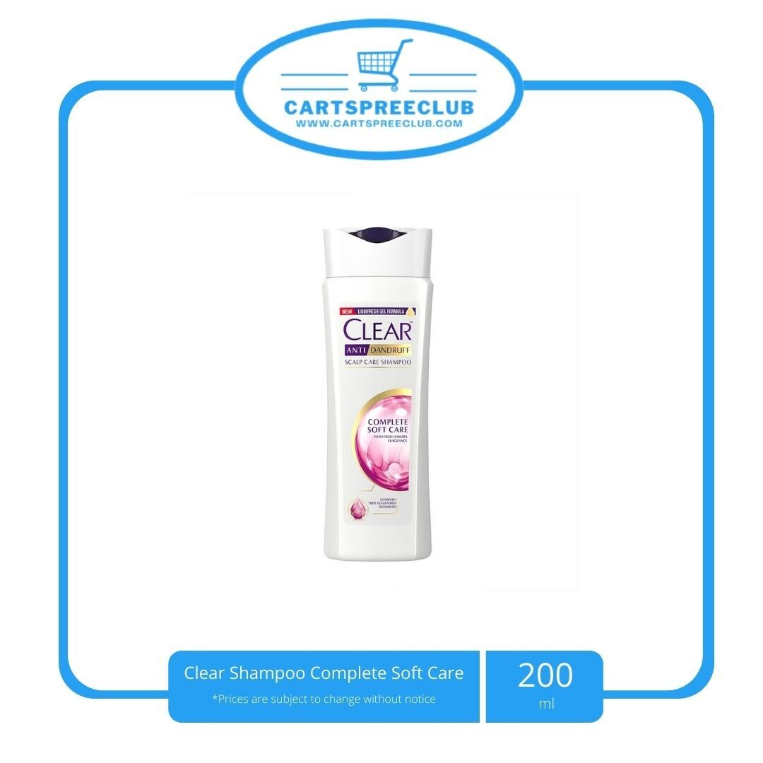 Clear Shampoo Complete Soft Care 200ml