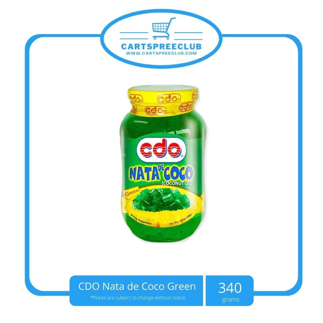 CDO Sweet Coconut Gel Nata de Coco Green 340g