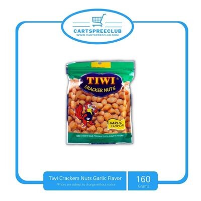 Tiwi Crackers Nuts Garlic Flavor 160g