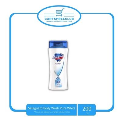 Safeguard Body Wash Pure White 200ml