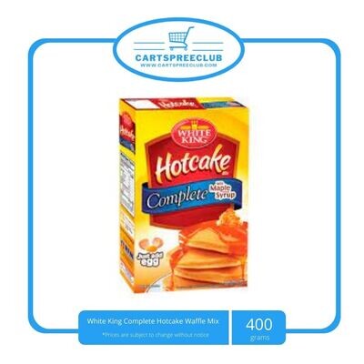 White King Complete Hotcake Waffle Mix 400g