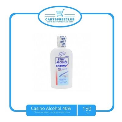 Casino Alcohol 40% 150ML
