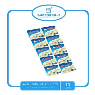 Anchor Salted Butter Mini Dish 10gx10's