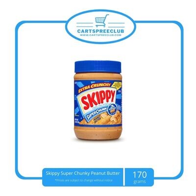 Skippy Peanut Butter Super Chunky 170g