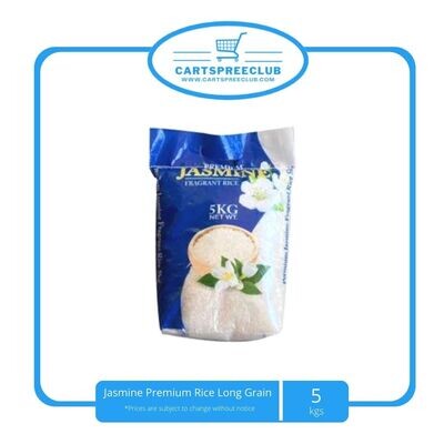 Jasmine Premium Long Grain Rice 5kgs
