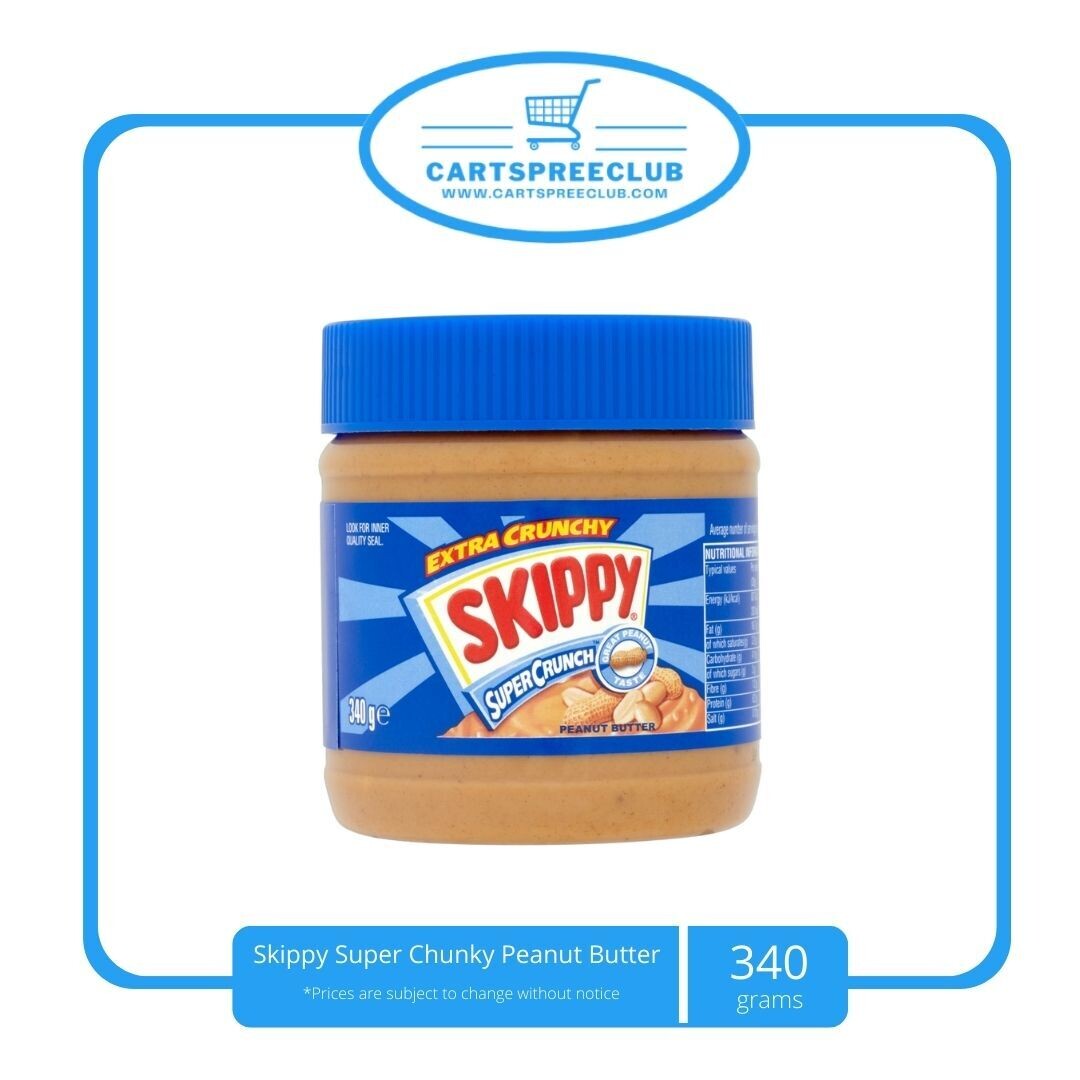 Skippy Peanut Butter Super Chunk 340g