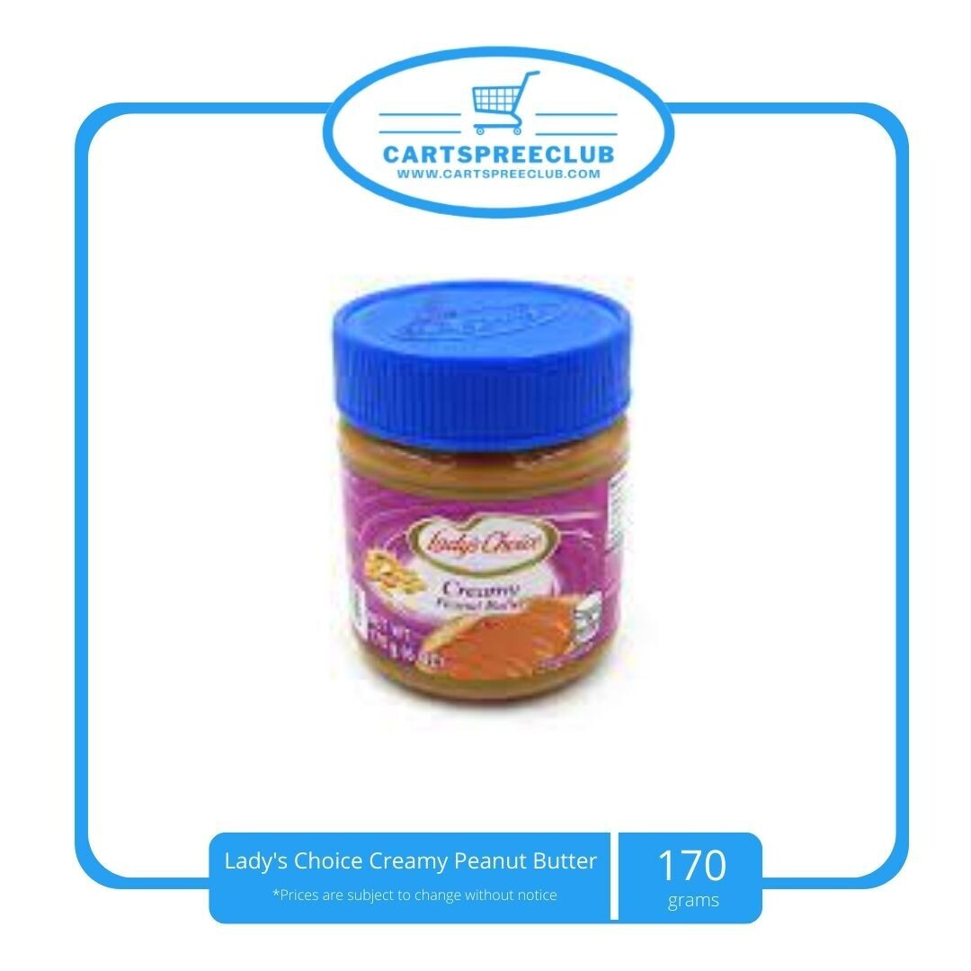 Lady&#39;s Choice Peanut Butter Creamy 170g