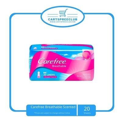 Carefree Breathable Scented 20's