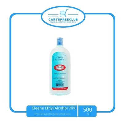 Cleene Ethyl Alcohol 70% 500ML