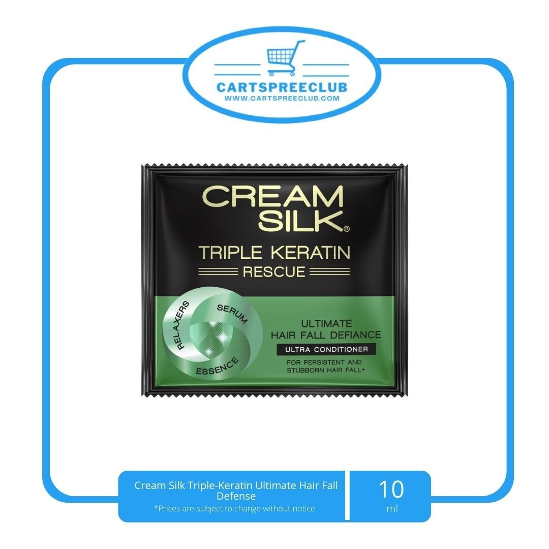 Cream Silk Triple-Keratin Ultimate Hair Fall Defense 1oml
