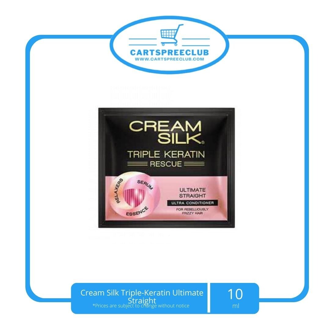 Cream Silk Triple-Keratin Ultimate Straight 10ml